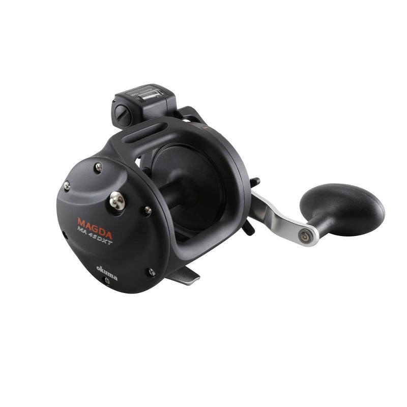 Okuma MA-45DXT New Magda Linecounter Reel,Black